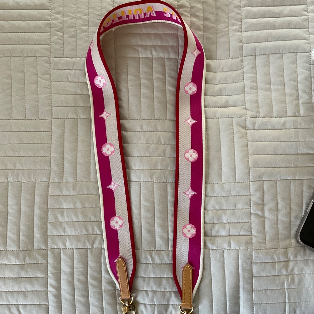 Louis Vuitton Jacquard Speedy Shoulder Strap - Picture 3 of 4